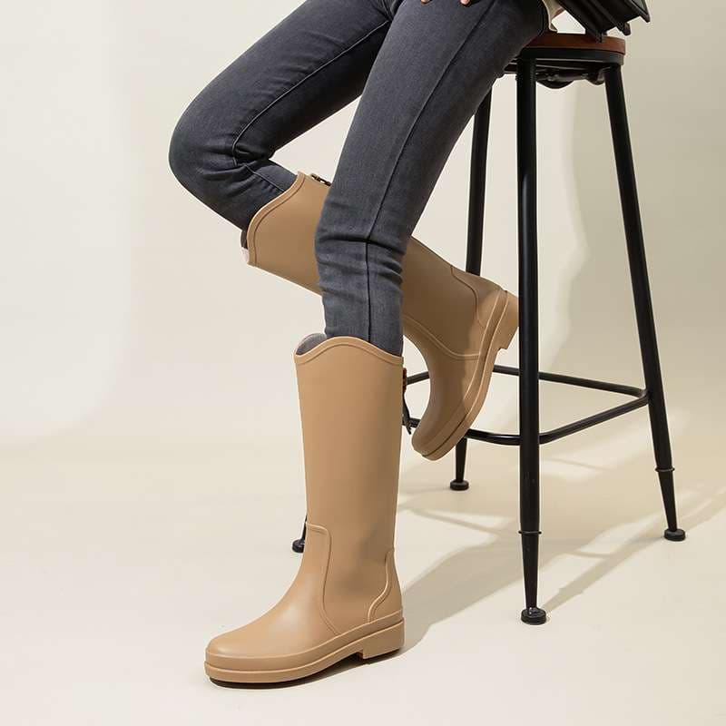 長靴レディース 長靴 オールシーズン快適ロングブーツ