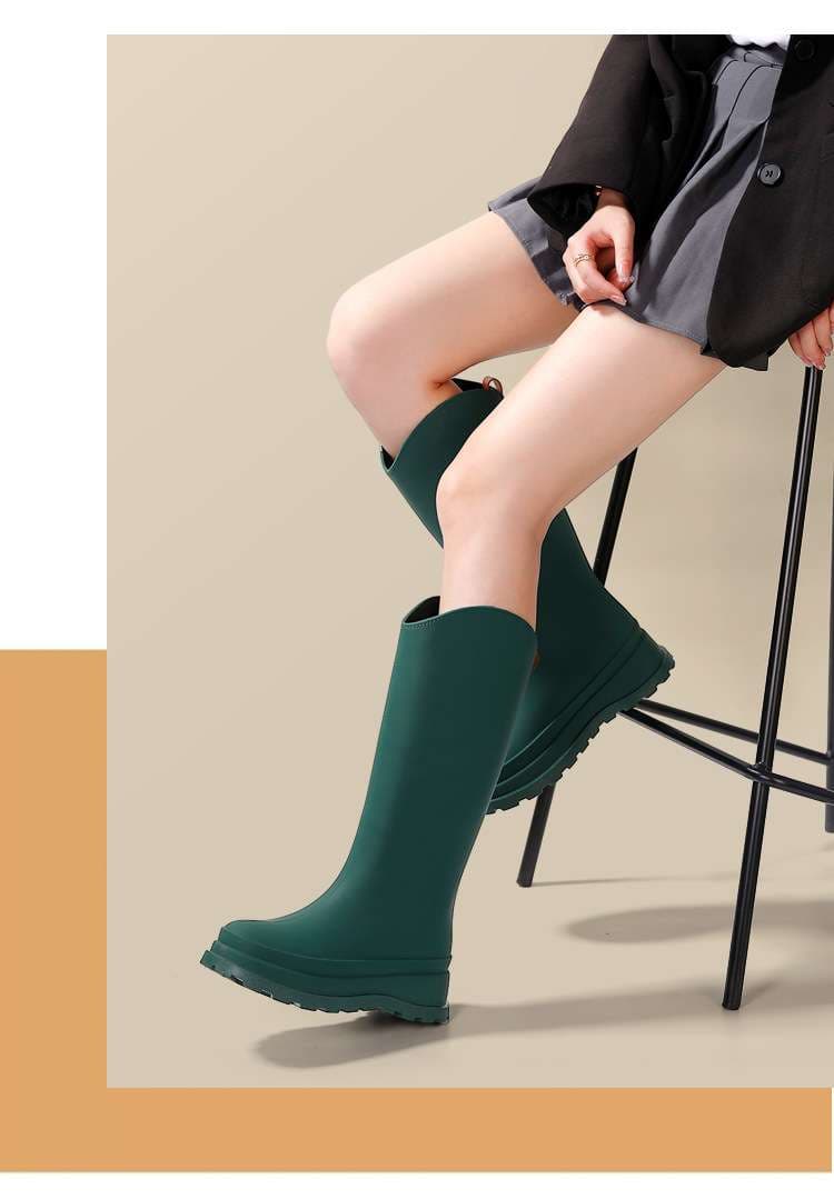 長靴レディース オールシーズン快適な通勤用長靴