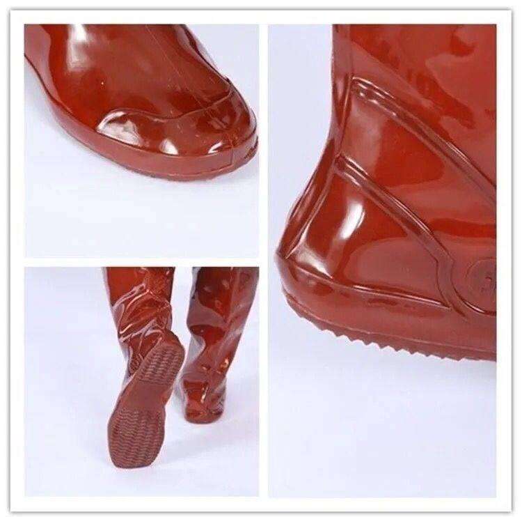 長靴レディース 長靴 防水性抜群の作業用ハイブーツ