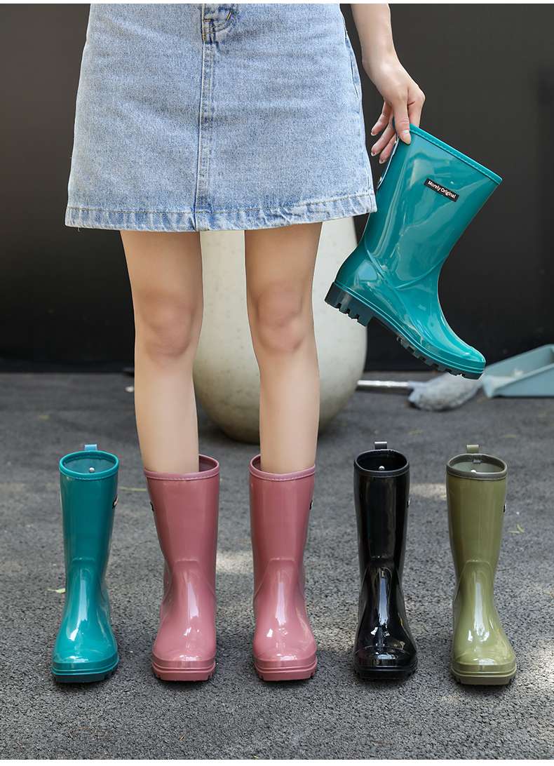 長靴レディース 長靴 雨の日も快適な女性用レインブーツ