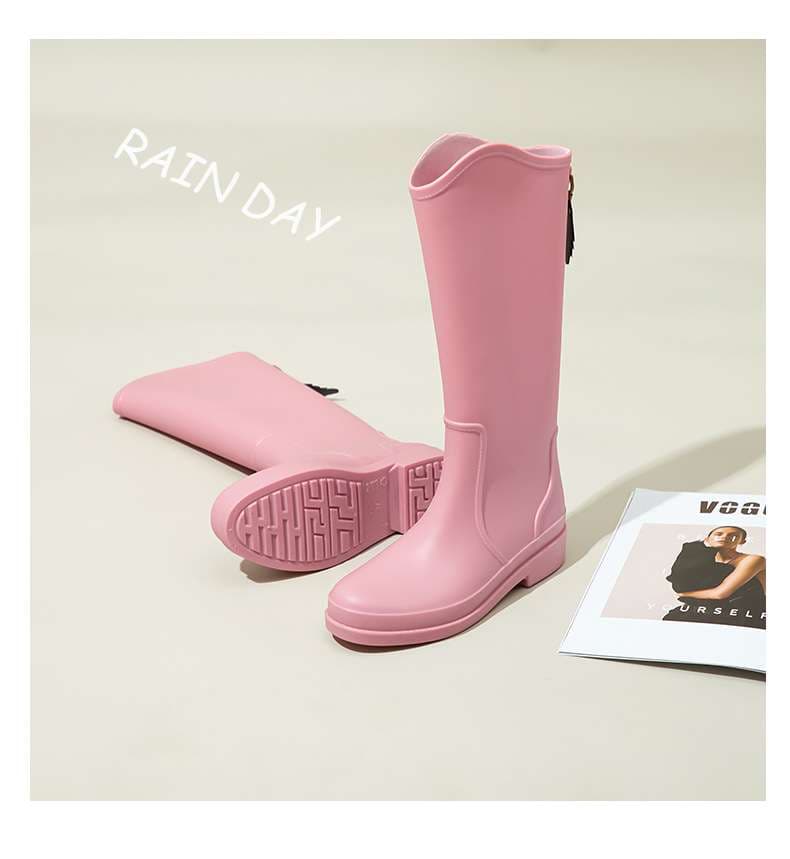 長靴レディース 長靴 オールシーズン快適ロングブーツ