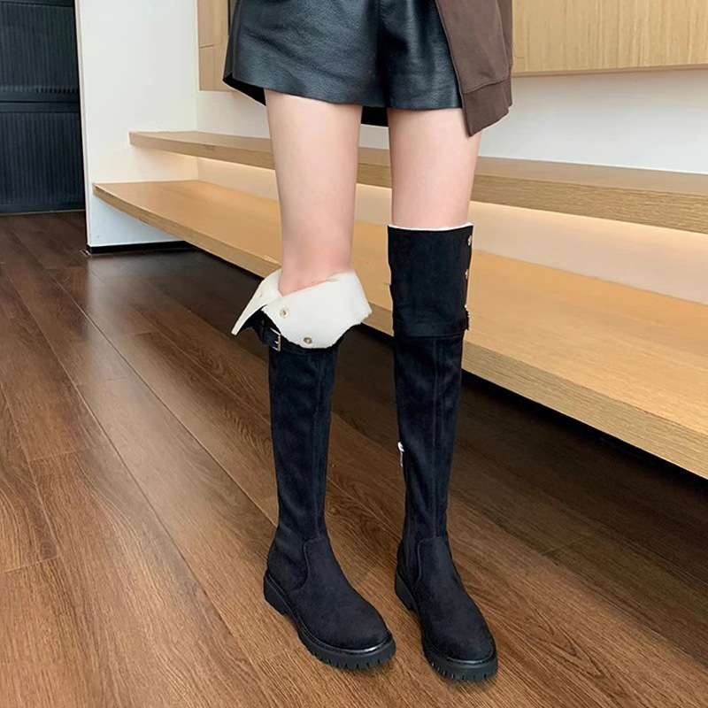 長靴レディース オールシーズン対応 ロングブーツ