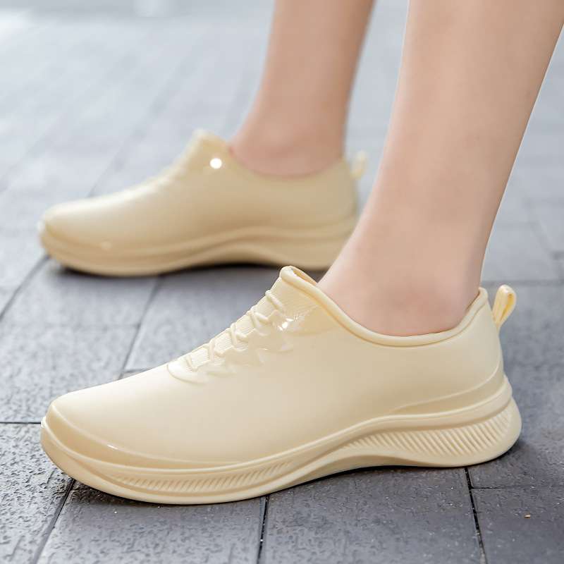 長靴レディース 長靴 スタイリッシュ防水シューズ