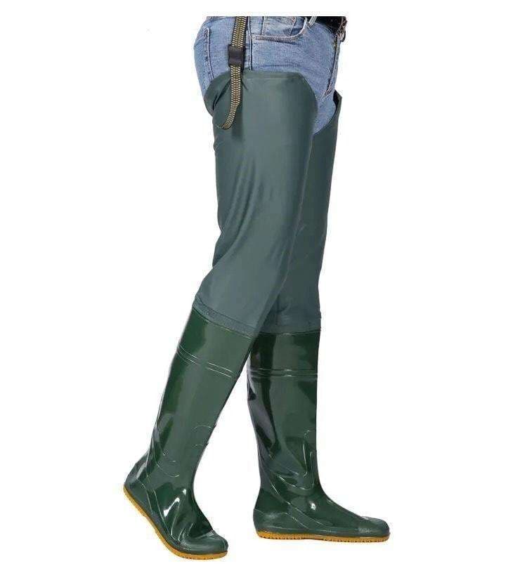 長靴レディース 長靴 防水性抜群の作業用ハイブーツ