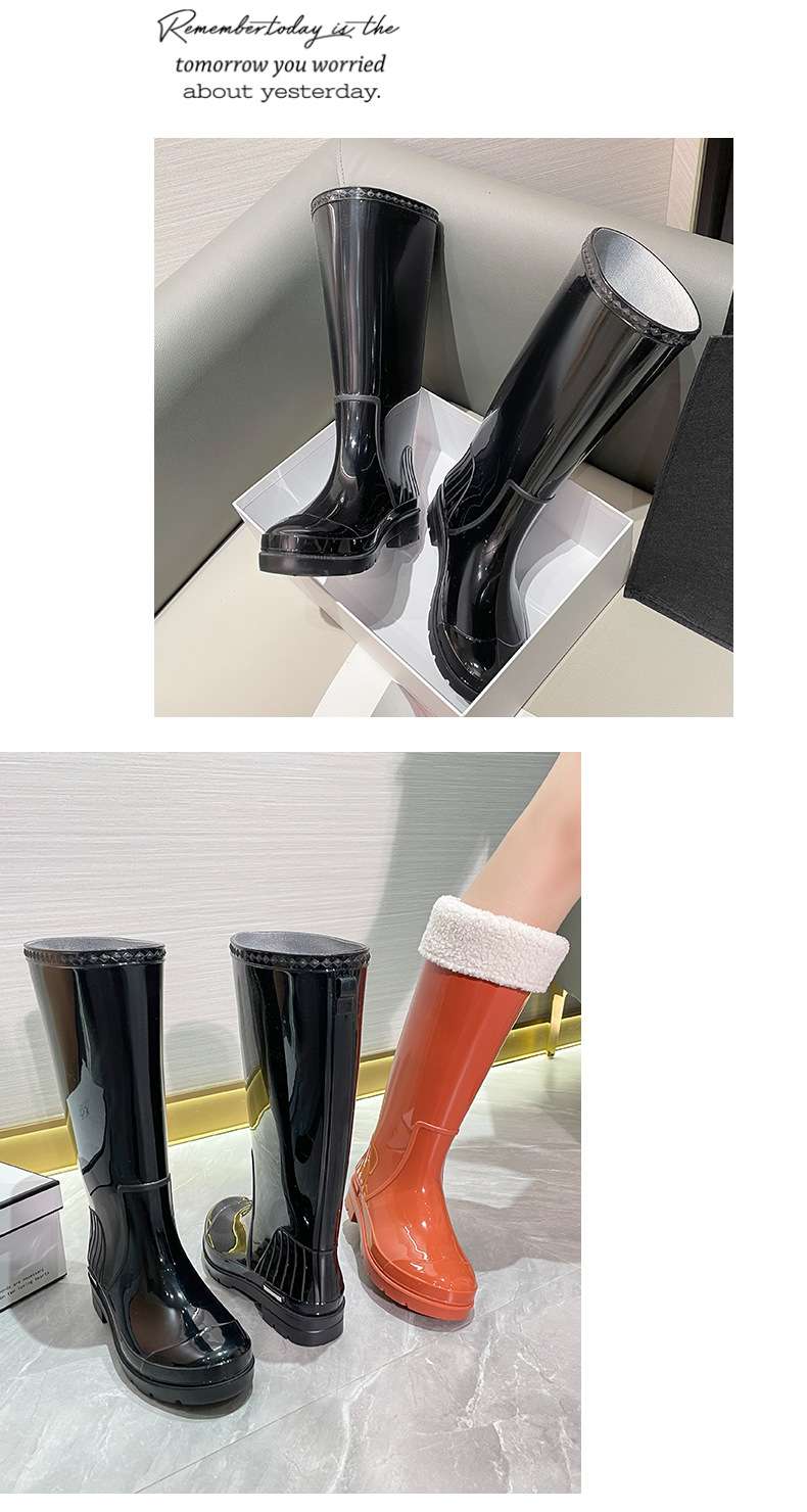 長靴レディース 艶やか美脚 オールシーズン長靴