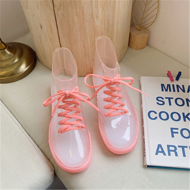 長靴レディース 滑り止め機能付き おしゃれレインブーツ