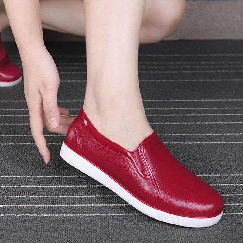 長靴レディース 快適スリッポン レディースシューズ