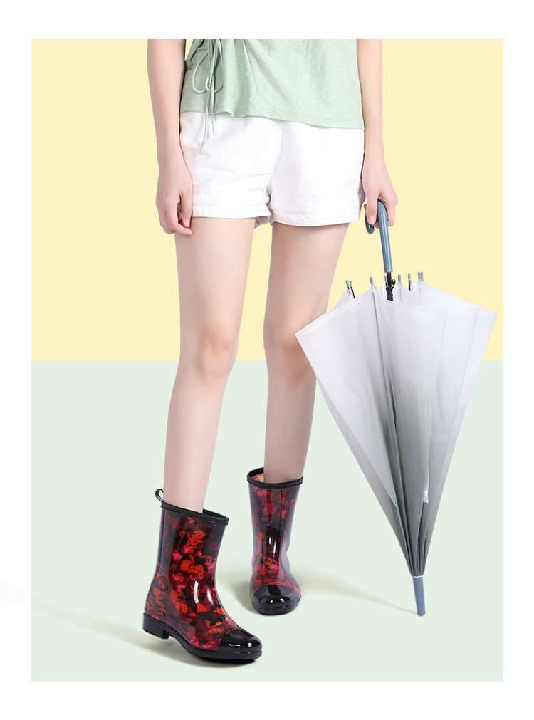 長靴レディース 花柄レインブーツ 長靴コレクション