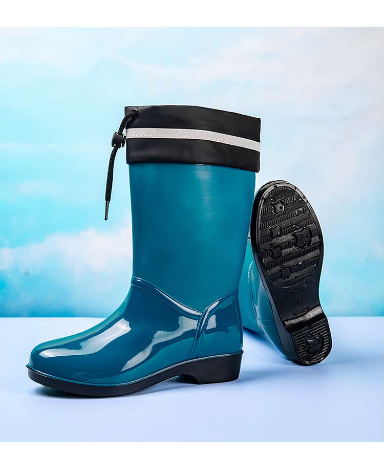 長靴レディース 雨の日を彩る上品レインブーツ