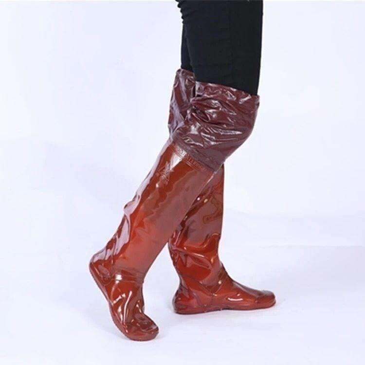 長靴レディース 長靴 防水性抜群の作業用ハイブーツ