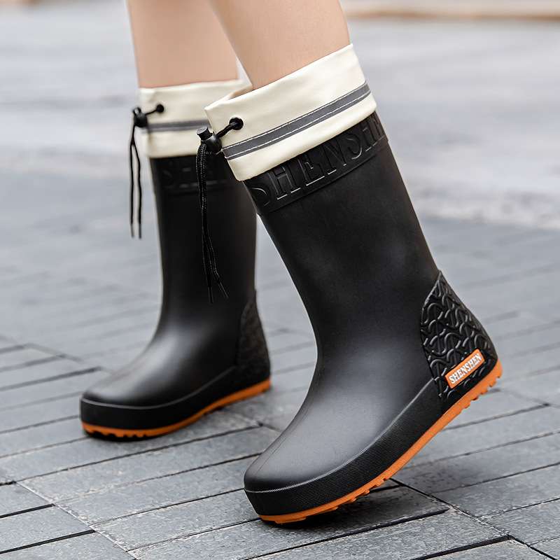 長靴レディース 長靴 梅雨対策 おしゃれな防水ブーツ