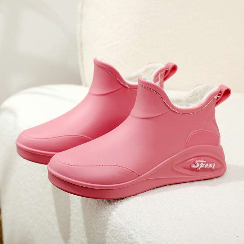 長靴レディース 長靴 モダン アンクル レイン シューズ