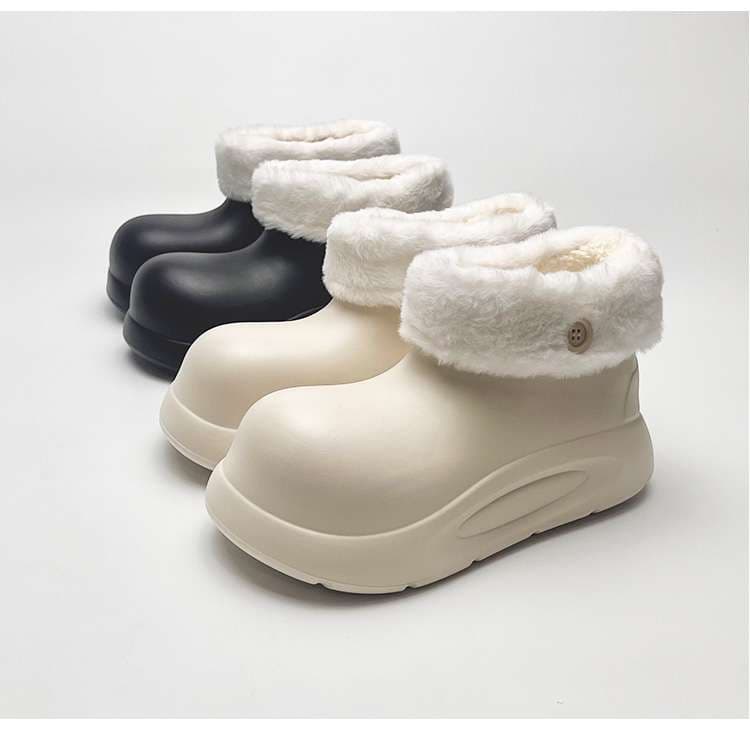 長靴レディース もこもこあったか防寒ブーツ