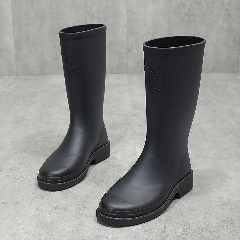 長靴レディース 快適クッション防水作業長靴