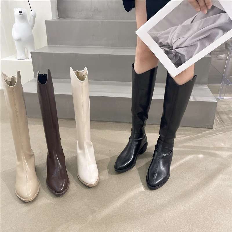 長靴レディース エレガントオフィスロングブーツ