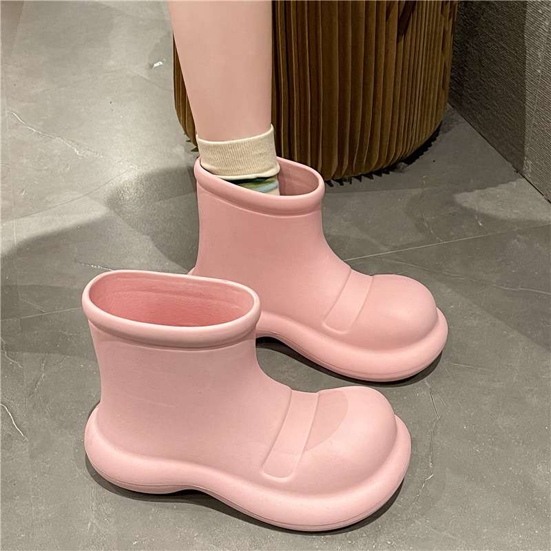 長靴レディース 長靴 シンプルモダン レインシューズ