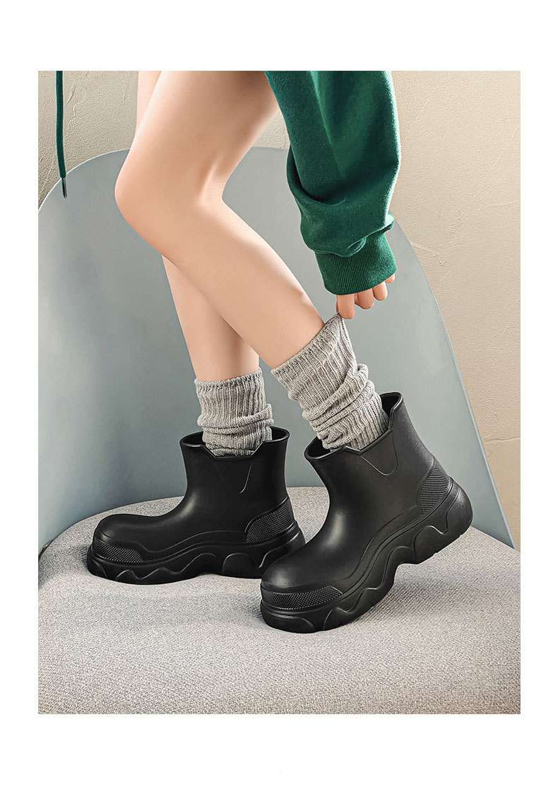 長靴レディース 長靴 モダンシルエット レインブーツ