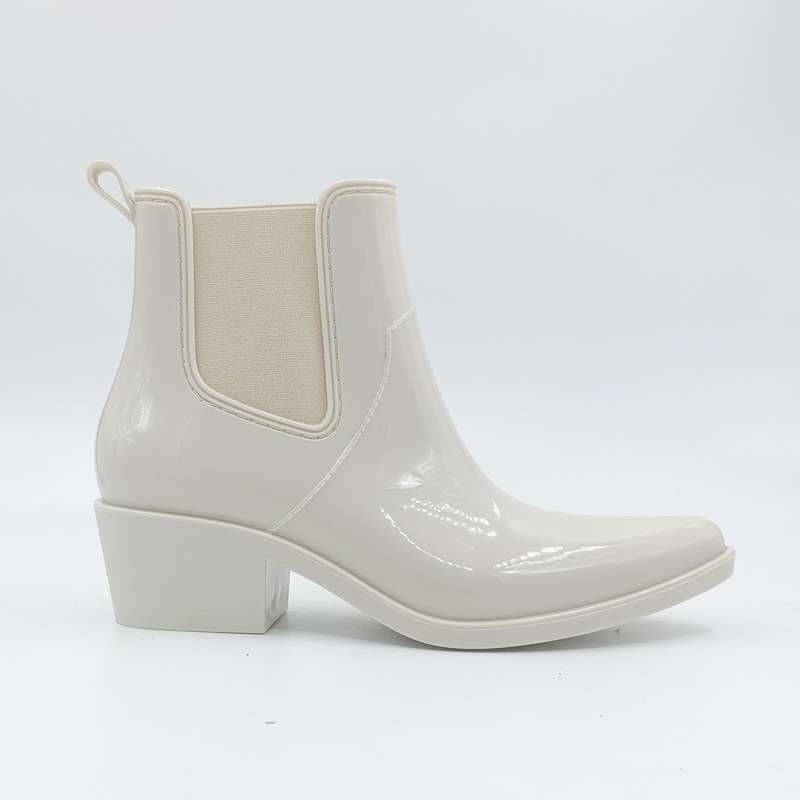 長靴レディース エレガントレインブーティ 都会派淑女の雨対策