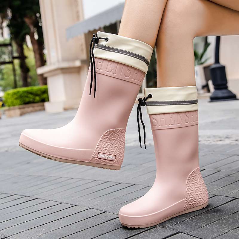 長靴レディース 長靴 梅雨対策 おしゃれな防水ブーツ