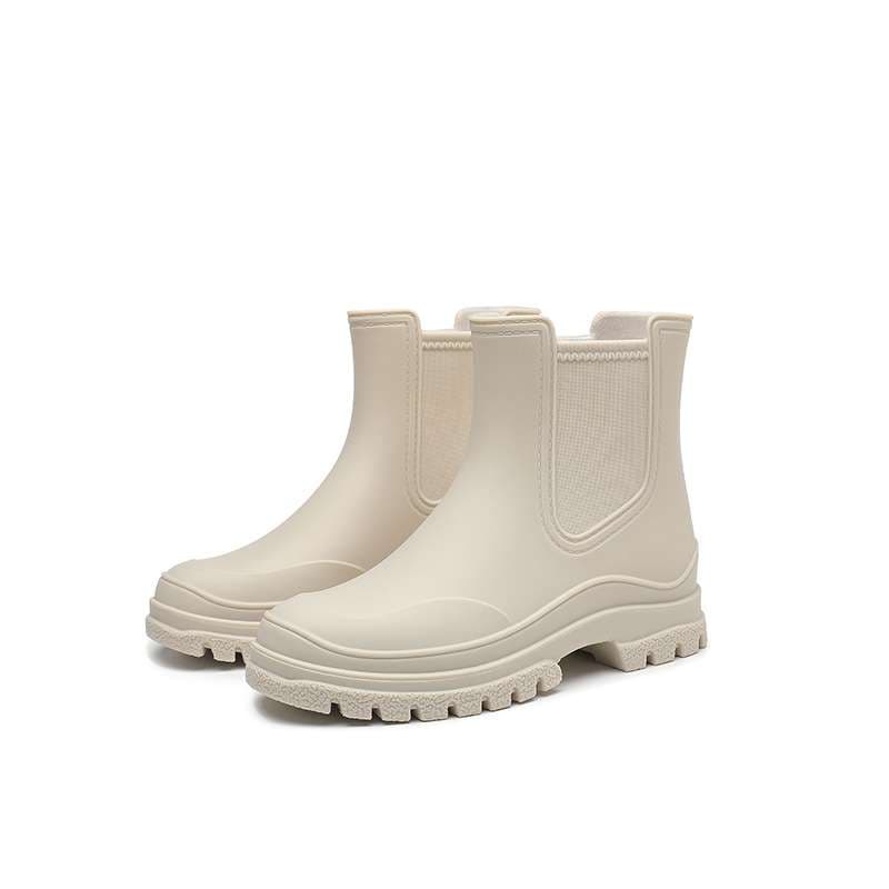 長靴レディース 長靴 スタイリッシュ防水ブーツ