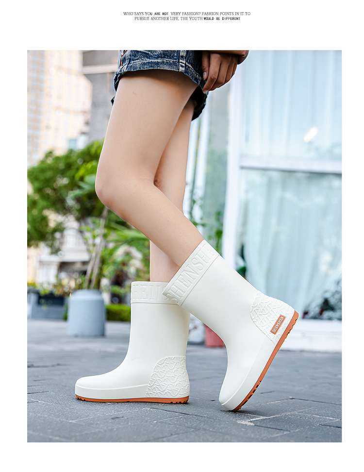 長靴レディース 長靴 梅雨対策 おしゃれな防水ブーツ